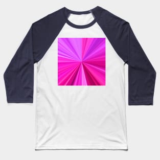 Bursts of Pink and Lavender Baseball T-Shirt